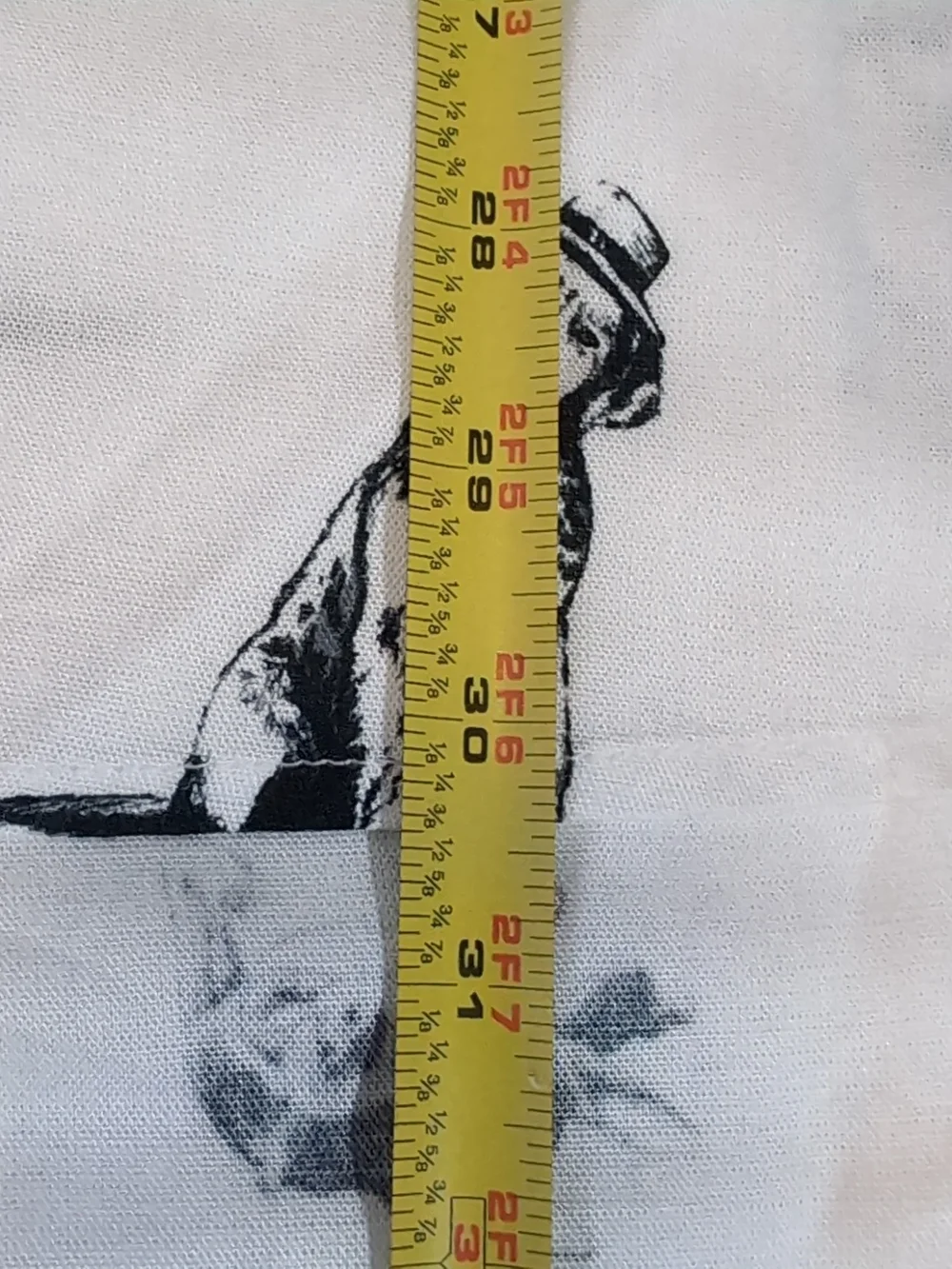 Jane + Delancey Dogs Shirt Blouse Size 2X Button Down Hi Low White Black - Picture 8 of 9